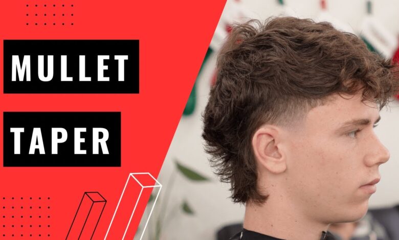 taper fade mullet